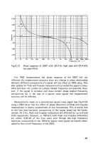 Предварительный просмотр 47 страницы BRUEL & KJAER 2607 Instructions And Applications