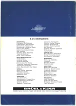 Предварительный просмотр 72 страницы BRUEL & KJAER 2607 Instructions And Applications