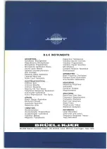 Предварительный просмотр 32 страницы BRUEL & KJAER 2631 Instructions And Applications