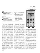 Предварительный просмотр 7 страницы BRUEL & KJAER 2976 Instruction Manual