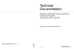 BRUEL & KJAER 4184-A Technical Documentation Manual preview