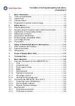 Предварительный просмотр 5 страницы BRUEL & KJAER VIBROPORT 80 Translation Of The Original Operating Instructions