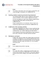 Предварительный просмотр 14 страницы BRUEL & KJAER VIBROPORT 80 Translation Of The Original Operating Instructions