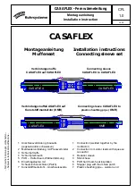 Brugg Pipesystems CASAFLEX Installation Instructions Manual предпросмотр