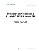 BRUIN BIOMETRICS Provizio SEM Scanner FH User Manual preview