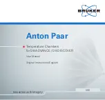 Предварительный просмотр 1 страницы Bruker Anton Paar User Manual