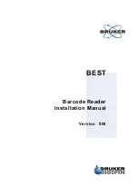 Предварительный просмотр 1 страницы Bruker BEST Installation Manual