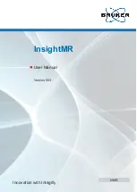 Bruker InsightMR User Manual предпросмотр