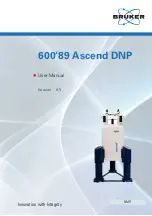 Bruker NMR 600 89 Ascend DNP User Manual предпросмотр