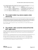 Предварительный просмотр 9 страницы Bruker NMR CASE Troubleshooting Manual