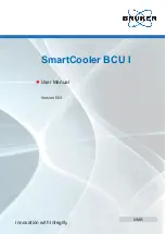 Preview for 1 page of Bruker SmartCooler BCU I User Manual