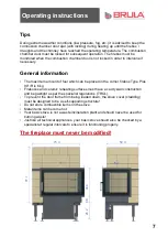 Preview for 7 page of BRULA Complete firebox Type B plus 90 Assembly And Operating Instructions Manual