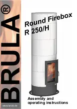 Preview for 1 page of BRULA Round Firebox R 250/H Assembly And Operating Instructions Manual