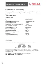 Preview for 4 page of BRULA Round Firebox R 250/H Assembly And Operating Instructions Manual