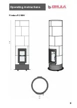 Предварительный просмотр 9 страницы BRULA Round Firebox R 250/H Assembly And Operating Instructions Manual