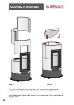 Preview for 12 page of BRULA Round Firebox R 250/H Assembly And Operating Instructions Manual