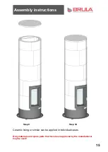 Preview for 15 page of BRULA Round Firebox R 250/H Assembly And Operating Instructions Manual