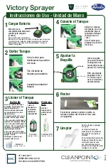 Preview for 2 page of Brulin Victory Innovations  VP200ESK Use Directions