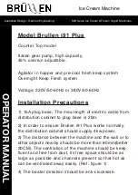 Предварительный просмотр 3 страницы Brullen i91 PLUS Operator'S Manual