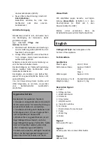 Preview for 4 page of Brune B 125 Operating Instructions Manual