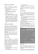 Preview for 6 page of Brune B 125 Operating Instructions Manual