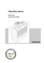 Brune B 280 Operating Manual preview