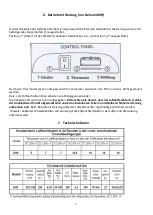 Preview for 7 page of Brune DEHUMID 9 Instructions For Use And Maintenance Manual