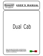 Предварительный просмотр 1 страницы Brunetti Dual Cab User Manual