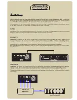 Предварительный просмотр 7 страницы Brunetti mercury EL34 User Manual