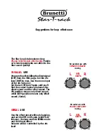 Предварительный просмотр 6 страницы Brunetti Star-T-rack User Manual