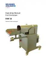 Предварительный просмотр 1 страницы Brunner Anliker FAM 16 Operating Manual