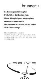 Brunner Drive 102 Instructions For Use Manual preview