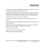 Preview for 6 page of Brunner EAS 2 Operating Instructions Manual