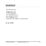 Preview for 35 page of Brunner EAS 2 Operating Instructions Manual