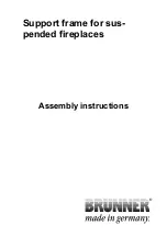 Preview for 1 page of Brunner I048140 Assembly Instructions Manual