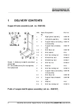 Preview for 4 page of Brunner I048140 Assembly Instructions Manual