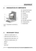 Preview for 6 page of Brunner I048140 Assembly Instructions Manual