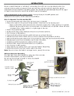 Предварительный просмотр 5 страницы Bruno OUTDOOR ELITE CRE-2110E Operator'S Manual