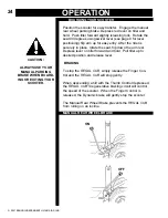 Предварительный просмотр 24 страницы Bruno REGAL CUB 35 Operator'S Manual