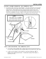 Предварительный просмотр 21 страницы Bruno SRE-1550 Electra-Ride II Installation Manual