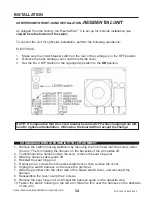 Предварительный просмотр 34 страницы Bruno SRE-1550 Electra-Ride II Installation Manual