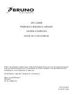 Preview for 21 page of Bruno VPL-3100 Operator'S Manual