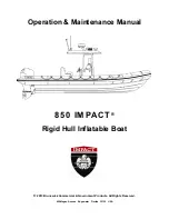 Brunswick 750 IMPACT Operation & Maintenance Manual preview