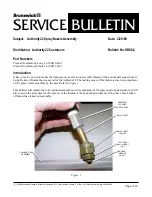 Предварительный просмотр 1 страницы Brunswick Authority22 Service Bulletin