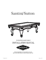 Предварительный просмотр 1 страницы Brunswick Santini Installation Manual