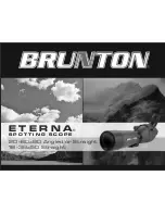 Brunton Eterna User Manual preview