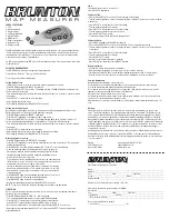 Предварительный просмотр 1 страницы Brunton MM-08 User Manual