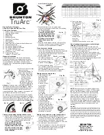 Brunton TruArc User Manual preview