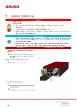 Preview for 56 page of Brusa BSC623-12V-B Series Technical Information And Start-Up