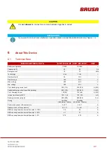 Preview for 27 page of Brusa EVB1-350-40-HP Technical Data And Start-Up